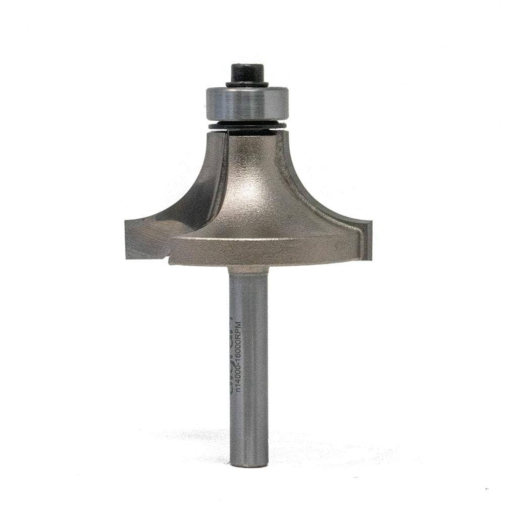 Amazon | トリマー ビット 丸面 ベアリング 12.7mm 6mm軸
